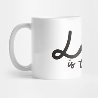 'Love Is Thicker' Awesome Family Love Gift Mug